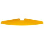 vidaXL Závesná polica s poličkou 4 pcs Horčicová žltá 30 x 30 x 2 cm – Obrázok 5