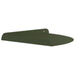 vidaXL Závesná polica s poličkou 4 pcs Olivovo zelená 30 x 30 x 2 cm – Obrázok 6