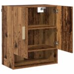vidaXL Nástenná skrinka Staré drevo 60 x 31 x 70 cm Kompozitné drevo – Obrázok 4