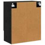 vidaXL Nástenná skrinka Čierny dub 60 x 31 x 70 cm Kompozitné drevo – Obrázok 7