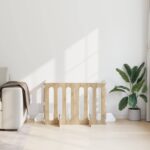 vidaXL Sklápacia bezpečnostná zábrana pre domáce zvieratá 4 pcs – Obrázok 3