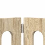 vidaXL Sklápacia bezpečnostná zábrana pre domáce zvieratá 4 pcs – Obrázok 6