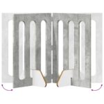vidaXL Sklápacia bezpečnostná zábrana pre domáce zvieratá 4 pcs – Obrázok 8