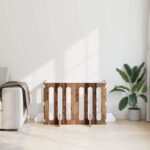 vidaXL Sklápacia bezpečnostná zábrana pre domáce zvieratá 4 pcs – Obrázok 3