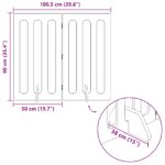 vidaXL Sklápacia bezpečnostná zábrana pre domáce zvieratá 2 pcs – Obrázok 8