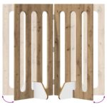 vidaXL Sklápacia bezpečnostná zábrana pre domáce zvieratá 4 pcs – Obrázok 8