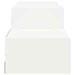 vidaXL Nástenný TV kabinet Nástenná montáž Biela 150 x 28 x 26 cm – Obrázok 6