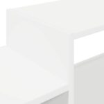 vidaXL Nástenný TV kabinet Nástenná montáž Biela 150 x 28 x 26 cm – Obrázok 8