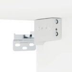 vidaXL Nástenný TV kabinet Nástenná montáž Biela 150 x 28 x 26 cm – Obrázok 9