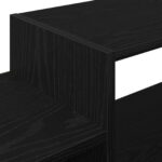vidaXL Nástenný TV kabinet Nástenná montáž Čierny dub 150 x 28 x 26 cm – Obrázok 8