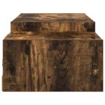 vidaXL Nástenný TV kabinet Nástenná montáž Dymový dub 140 x 28 x 21 cm – Obrázok 6