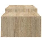 vidaXL Nástenný TV kabinet Nástenná montáž Dub sonoma 180 x 28 x 21 cm – Obrázok 6