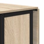 vidaXL Skladací jedálenský stôl s kolieskami 130 x 80 x 76,5 cm – Obrázok 8