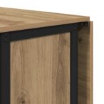 vidaXL Skladací jedálenský stôl s kolieskami 130 x 80 x 76,5 cm – Obrázok 8