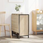 vidaXL Jedálenský stôl 144 x 60 x 75 cm Kompozitné drevo Dub sonoma – Obrázok 4