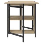 vidaXL Jedálenský stôl 144 x 60 x 75 cm Kompozitné drevo Dub sonoma – Obrázok 6
