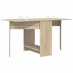 vidaXL Jedálenský stôl 138 x 70 x 73,5 cm Kompozitné drevo Dub sonoma – Obrázok 3