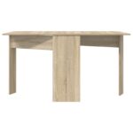 vidaXL Jedálenský stôl 138 x 70 x 73,5 cm Kompozitné drevo Dub sonoma – Obrázok 5