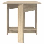vidaXL Jedálenský stôl 138 x 70 x 73,5 cm Kompozitné drevo Dub sonoma – Obrázok 6
