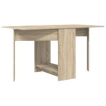vidaXL Jedálenský stôl 138 x 70 x 73,5 cm Kompozitné drevo Dub sonoma – Obrázok 7