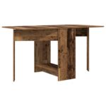 vidaXL Jedálenský stôl 138 x 70 x 73,5 cm Kompozitné drevo Staré drevo – Obrázok 2