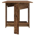 vidaXL Jedálenský stôl 138 x 70 x 73,5 cm Kompozitné drevo Staré drevo – Obrázok 6
