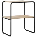 vidaXL Konzolový stôl Dub sonoma 60 x 42,5 x 70 cm Kompozitné drevo – Obrázok 2