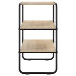 vidaXL Konzolový stôl Dub sonoma 60 x 41 x 75 cm Kompozitné drevo – Obrázok 5