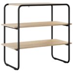 vidaXL Konzolový stôl Dub sonoma 100 x 41 x 75 cm Kompozitné drevo – Obrázok 2