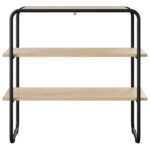 vidaXL Konzolový stôl Dub sonoma 100 x 41 x 75 cm Kompozitné drevo – Obrázok 4