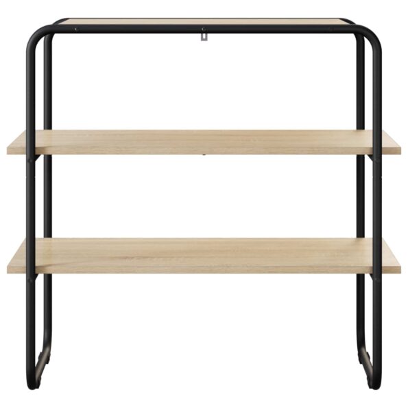 vidaXL Konzolový stôl Dub sonoma 100 x 41 x 75 cm Kompozitné drevo – Obrázok 4