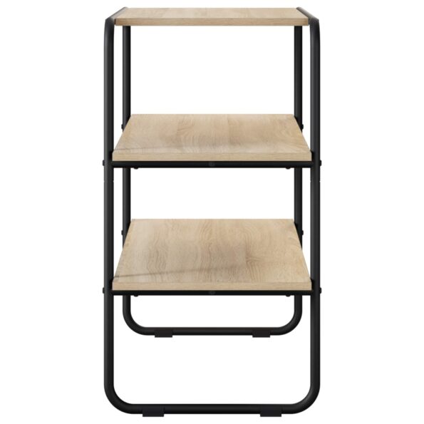 vidaXL Konzolový stôl Dub sonoma 100 x 41 x 75 cm Kompozitné drevo – Obrázok 5