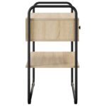 vidaXL Konzolový stôl Dub sonoma 100 x 40 x 75 cm Kompozitné drevo – Obrázok 6