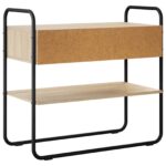 vidaXL Konzolový stôl Dub sonoma 100 x 40 x 75 cm Kompozitné drevo – Obrázok 7