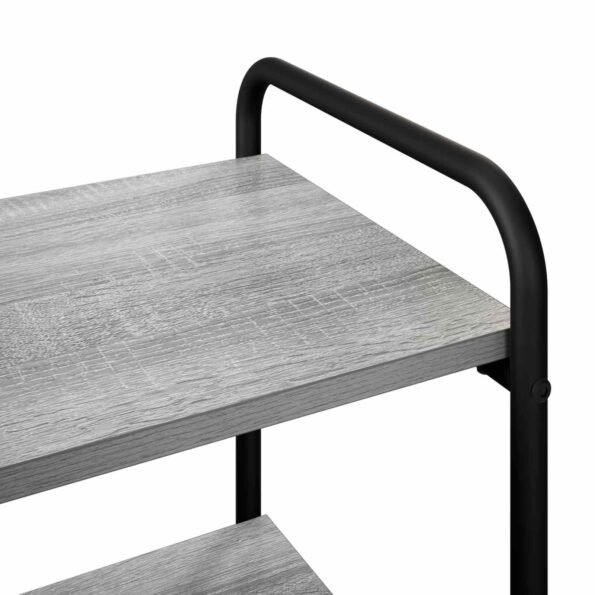 vidaXL Konzolový stôl Sivý Sonoma 80 x 35 x 75 cm Kompozitné drevo – Obrázok 6
