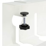 vidaXL Úložný box na káble pod stôl 2 ks Biela 43 x 10 x 15 cm Oceľ – Obrázok 10