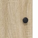 vidaXL Nočný stolík 2 ks Dub sonoma 35 x 36,5 x 61 cm Kompozitné drevo – Obrázok 11