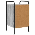 vidaXL Nočný stolík Sivý Sonoma 35 x 36,5 x 61 cm Kompozitné drevo – Obrázok 6