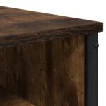 vidaXL Toaletný stolík Dymový dub 81 x 40 x 131 cm Kompozitné drevo – Obrázok 7