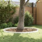 vidaXL Obrubník trávnika 30 pcs 103 x 15 cm kov Biela – Obrázok 4