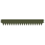 vidaXL Obrubník trávnika 30 pcs 103 x 15 cm kov Olivovo zelená – Obrázok 5