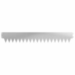 vidaXL Obrubník trávnika 10 pcs 103 x 15 cm kov Strieborná – Obrázok 5