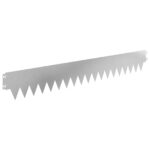 vidaXL Obrubník trávnika 30 pcs 103 x 15 cm kov Strieborná – Obrázok 2