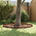 vidaXL Obrubník trávnika 30 pcs 103 x 15 cm kov Hrdzavý – Obrázok 4