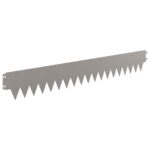 vidaXL Obrubník trávnika 30 pcs 103 x 15 cm kov Hrdzavý – Obrázok 5