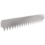 vidaXL Obrubník trávnika 10 pcs 103 x 20 cm kov Strieborná – Obrázok 2