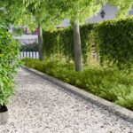 vidaXL Obrubník trávnika 20 pcs 103 x 20 cm kov Strieborná