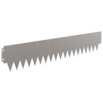 vidaXL Obrubník trávnika 30 pcs 103 x 20 cm kov Hrdzavý – Obrázok 5