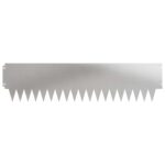 vidaXL Obrubník trávnika 30 pcs 103 x 25 cm kov Strieborná – Obrázok 5