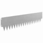 vidaXL Obrubník trávnika 20 pcs kov – Obrázok 5
